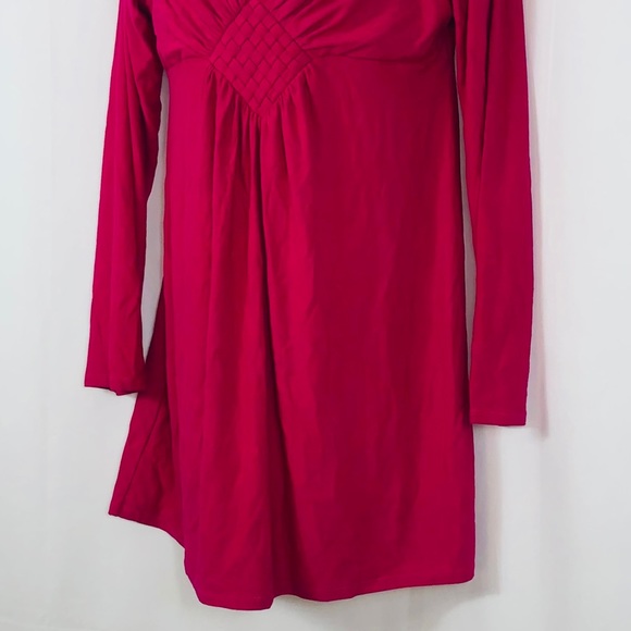 Body Fit V-neck long sleeve minidress L - Picture 10 of 12